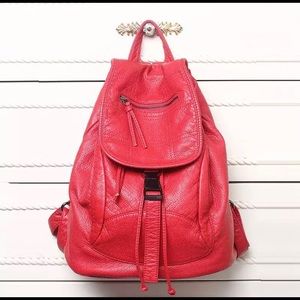 Vegan Leather Backpack